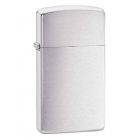 Slim Brushed Chrome Zippo Lighter 1600