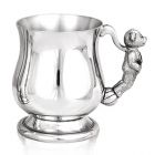 English Pewter Company Georgian Teddy Child's Cup
