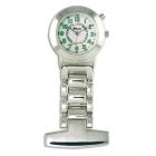 Personalised Ravel Chrome Nurses Watch with Backlight