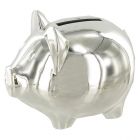 Childs Silver Plated Pig Money Box