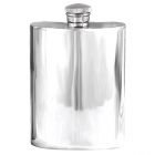 English Pewter Company 4oz Plain Pewter Hip Flask
