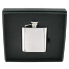 2.5oz Small Polished Stainless Steel Hip Flask