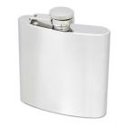 6oz Polished Stainless Steel Hip Flask