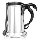 English Pewter Co. Heavy Gauge 1 Pint Dragon Tankard