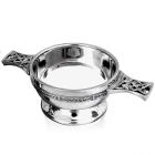 English Pewter Company 3.5” Celtic Quaich Cup