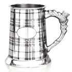 English Pewter Company 1 Pint Tartan Tankard