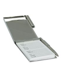 Nickel Plated Pocket Address Book